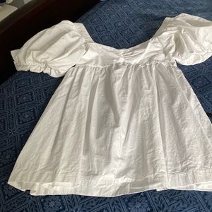 Showpo white mini dress